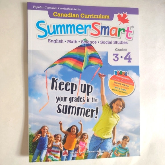 🆓 Summer Smart Grade 3 activity work book, NEW Curriculum, children book - Picture 1 of 4